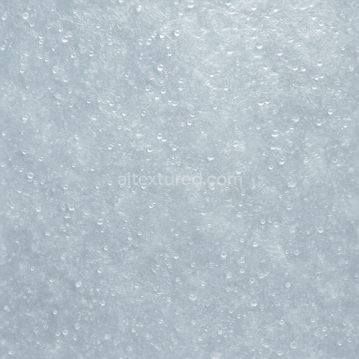Seamless 3d texture pbr 8k of glazed ice with icy shimmer and wet ice surface detail