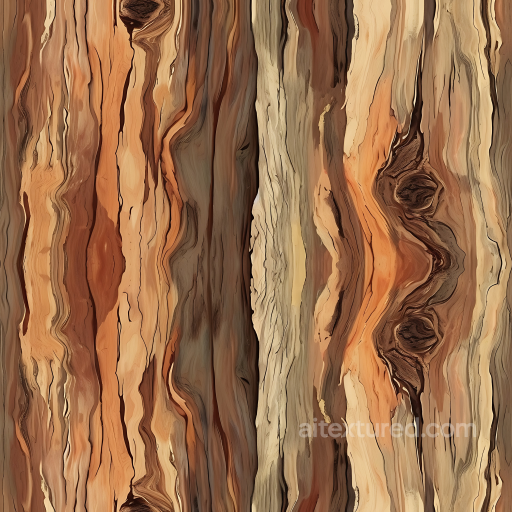 Reclaimed Wood Planks PBR Texture with Rustic Knots and Varied Grain seamless Wood PBR texture
