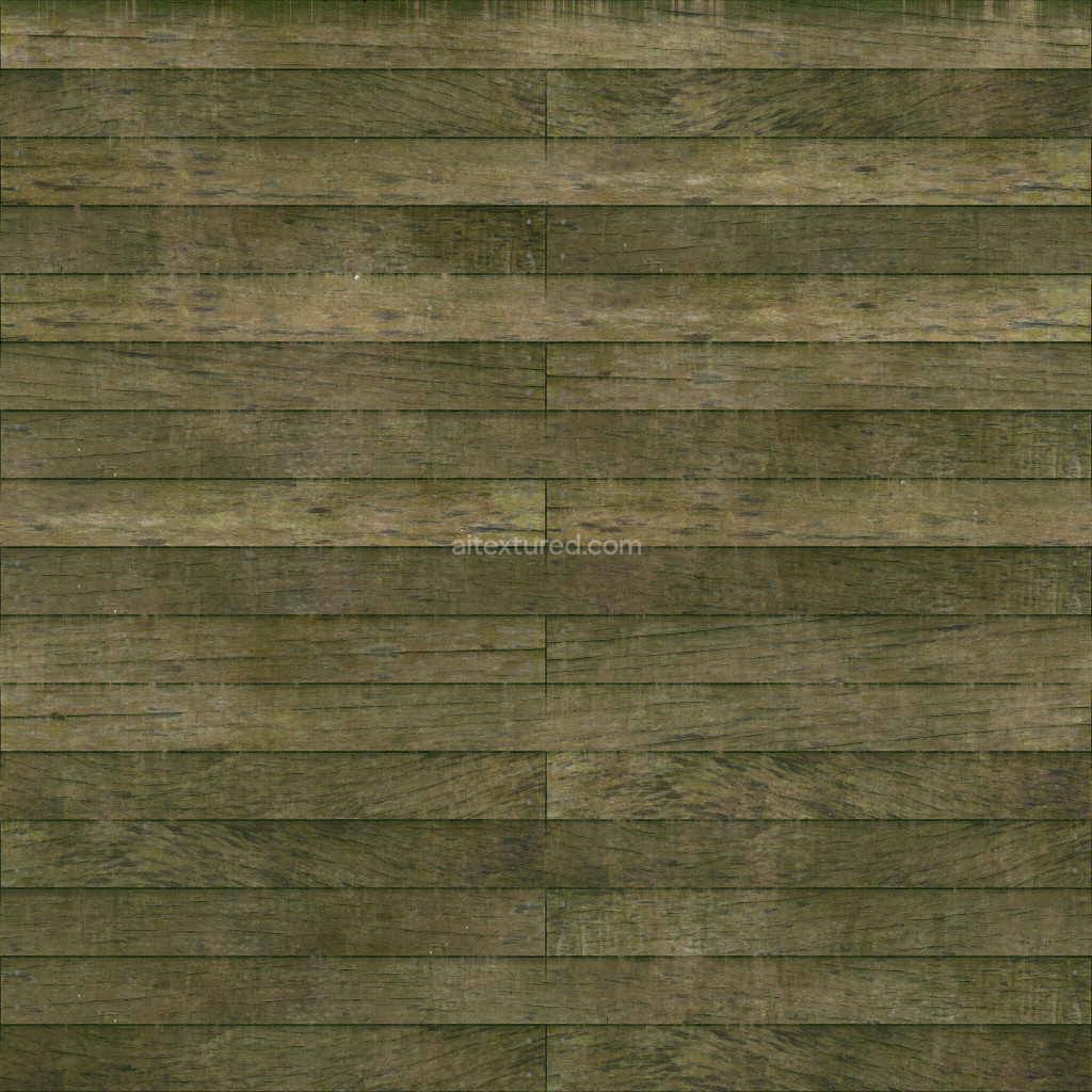 Seamless dark planks PBR texture for 3D modeling