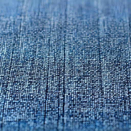 Cracked Denim Fabric PBR Texture with Detailed Weave and Splitting Threads seamless Denim jeans PBR texture