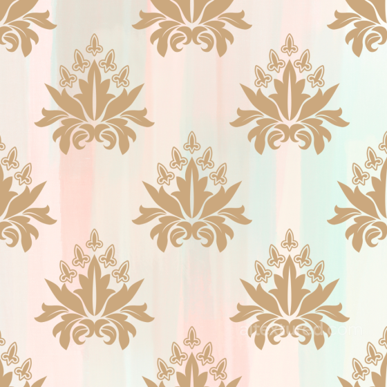 Retro Paisley Fabric Texture with Soft Beige Ornament on Pastel Background Retro Paisley texture preview