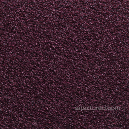 Felt PBR Texture Featuring Dense Dark Purple Wool-Like Fibers seamless Felt PBR texture