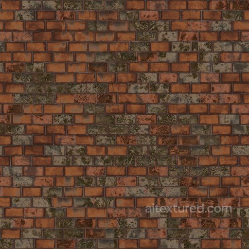 Red Brick Texture with Irregular Surface | Free PBR seamless Brick PBR texture
