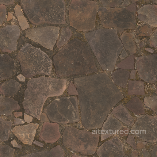 Stone Floor - Floor Pathway Slates Monastery Stone seamless Rock PBR texture