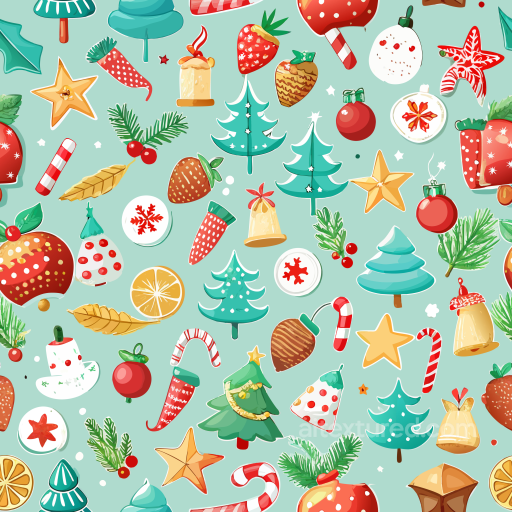 All Christmas Digital paper Texture of Colorful Christmas Digital Paper with Festive Patt… seamless All Christmas Digital paper PBR texture