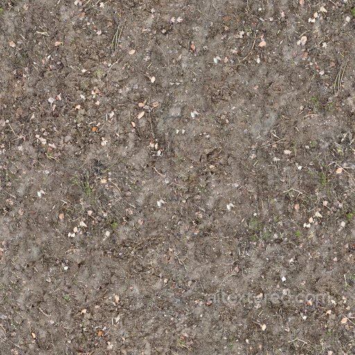 High-Quality Seamless Dirt Texture seamless Ground surface PBR texture
