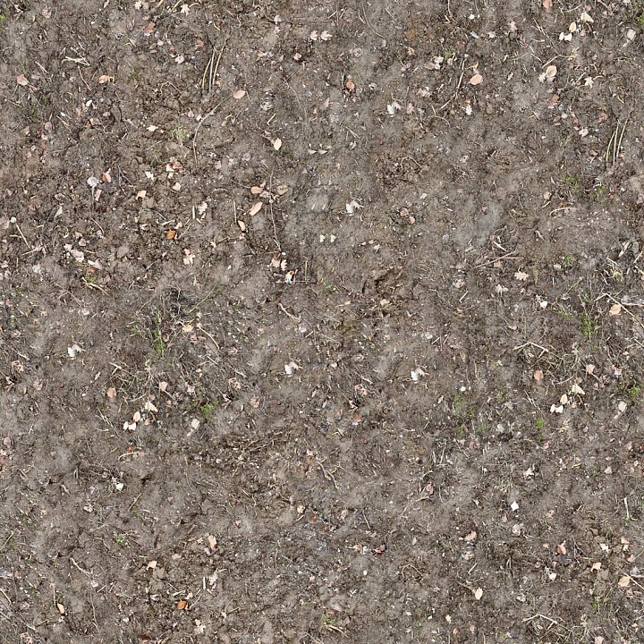 High-Quality Dirt seamless PBR texture preview