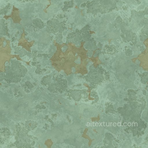 Green Concrete Peeling Wall Texture with Peeled Paint | Free PBR seamless Concrete PBR texture