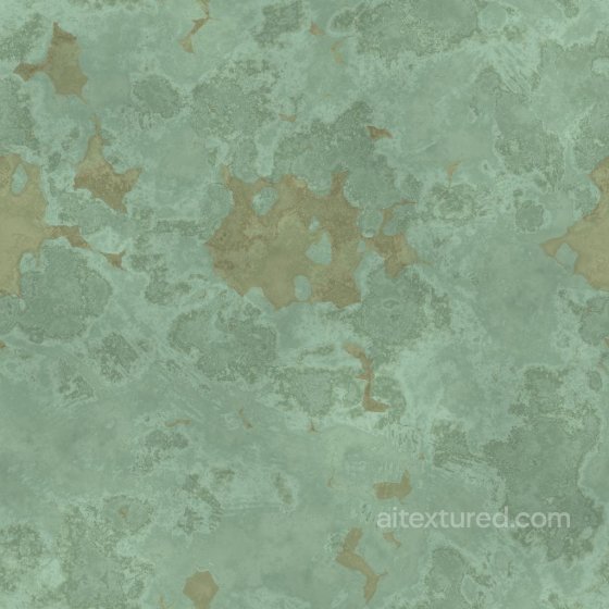 Green Concrete Peeling Wall Texture with Peeled Paint | Free PBR Concrete texture preview