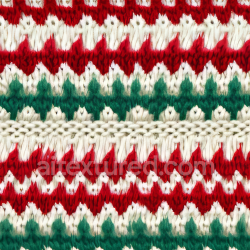 seamless Seamless 3D PBR Knitted Christmas Fabric Texture with Red, Green, and White Pattern texture 8k free download PBR