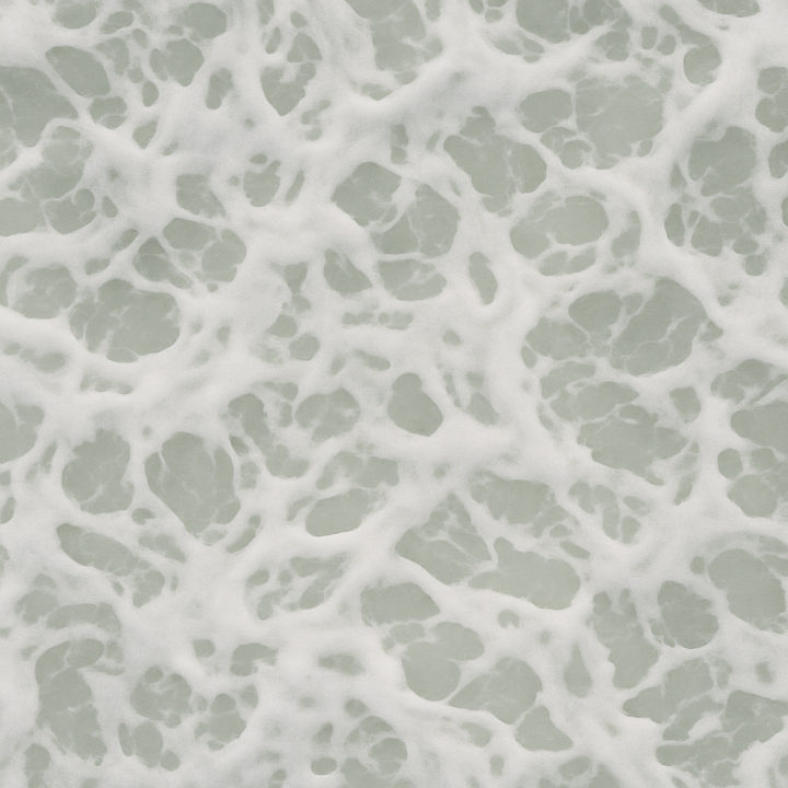 Milky Ocean Foam seamless PBR texture preview