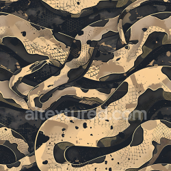 seamless Seamless 3D PBR Desert Snake Scale Camouflage Texture with Organic Patterns texture 8k free download PBR