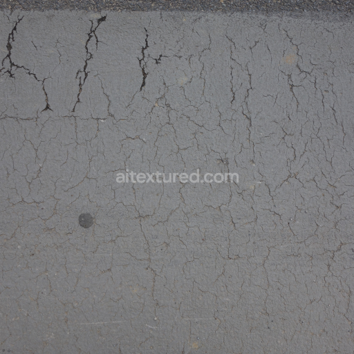 Preview — High-Resolution Cracked Asphalt Texture with Weathering