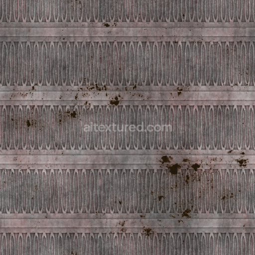 Car Metal Metallic Pattern Radiator — Seamless PBR Texture