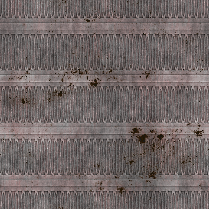 Car Metal Metallic Pattern Radiator seamless PBR texture preview