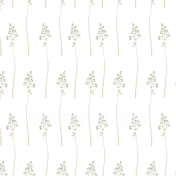 seamless Seamless 3D PBR Texture of Delicate Watercolor Greenery Pattern on White texture 8k free download PBR