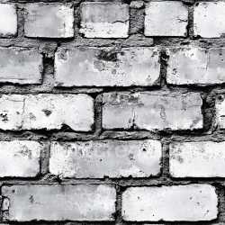 seamless Seamless 3D PBR Cracked White Painted Brick Wall Texture with Worn Surface texture 8k free download PBR