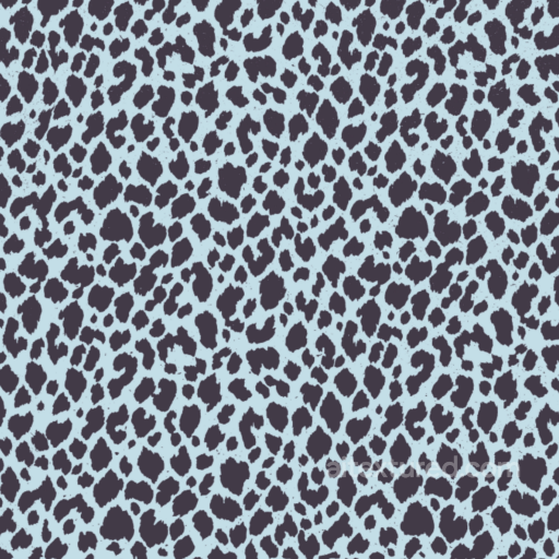Leopard Print Texture with Blue and Black Pattern seamless Leopard Print PBR texture
