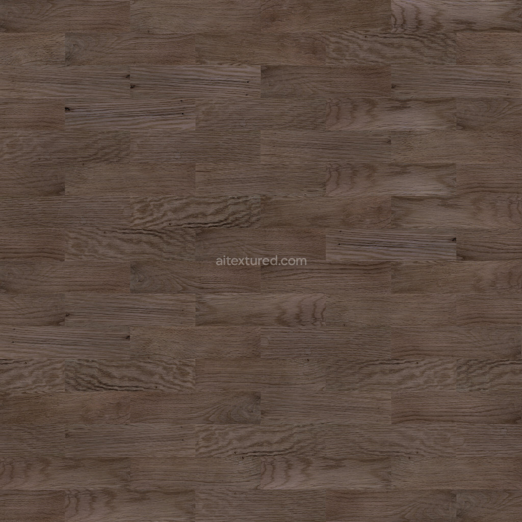 Seamless wood PBR texture with natural grain and color