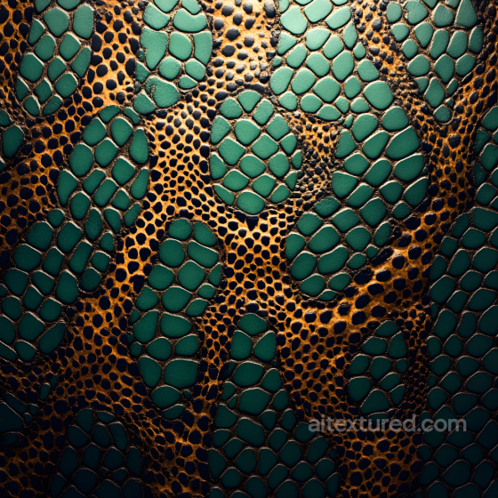 Reptile Skin Texture Featuring Detailed Green Scales and Organic Patterning Skin texture preview