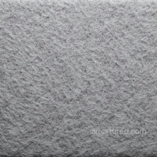 gray wool felt PBR texture with dense, soft fiber surface seamless Felt PBR texture