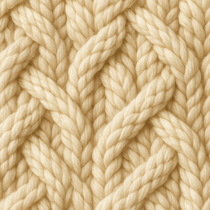 Decorative Wool seamless PBR texture preview