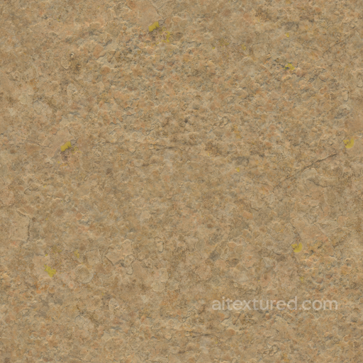 Seamless Weathered Yellow Rock 3D Texture (PBR up to 8K) seamless Rock PBR texture