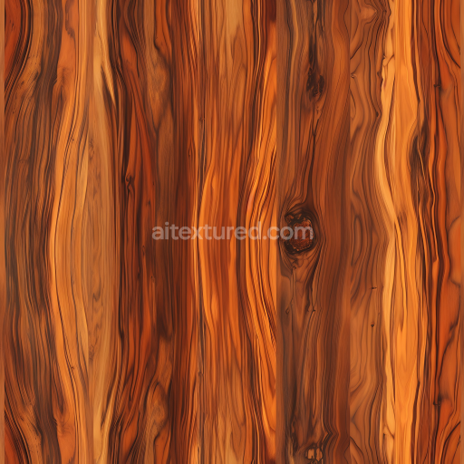 Seamless 3D PBR Texture of Rustic Pine Wood Planks with Knots and Warm Tones