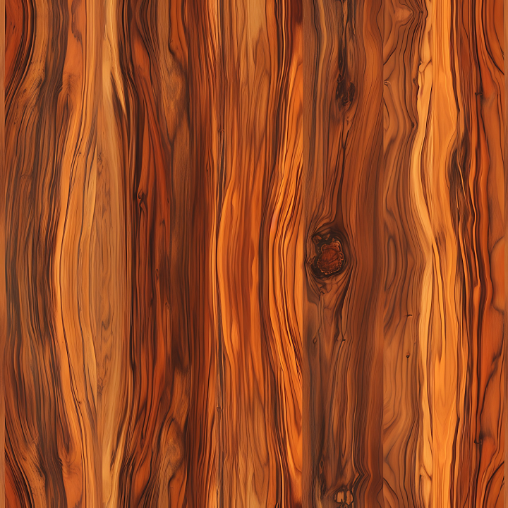 Rustic Pine Wood Planks with Knots and Warm Tones seamless PBR texture preview