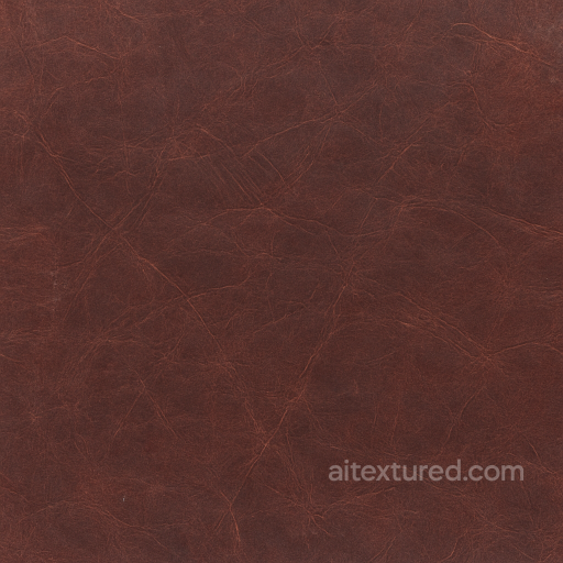 Distressed Oxblood Leather Surface seamless Furniture leather PBR texture