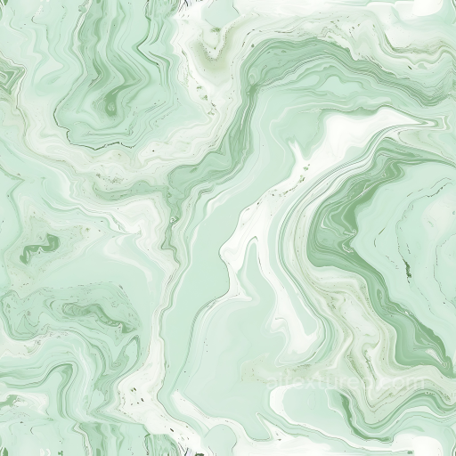 Mint Green Marble PBR Texture with Fluid Vein Patterns seamless Marble PBR texture