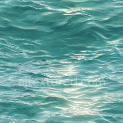 seamless Seamless 3D Wavy Turquoise Water PBR Texture with Soft Reflections and Gentle Ripples texture 8k free download PBR