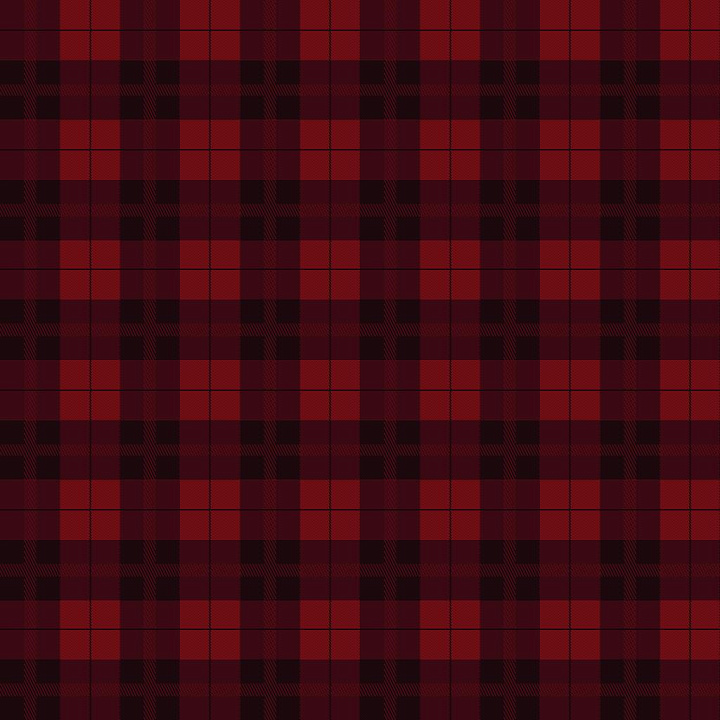 Red Tartan Pattern Fabric seamless PBR texture preview