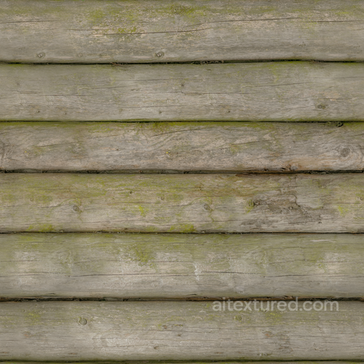 Wall Stacked Cabin - Stacked Cabin House Hut Forest Wood seamless Wood PBR texture
