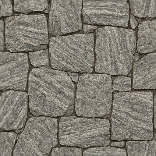 Seamless 3d texture pbr 8k chiseled gneiss stone surface for detailed architectural elements
