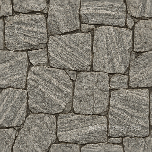 Chiseled Gneiss Stone Surface For Detailed Architectural Elements seamless Stone PBR texture