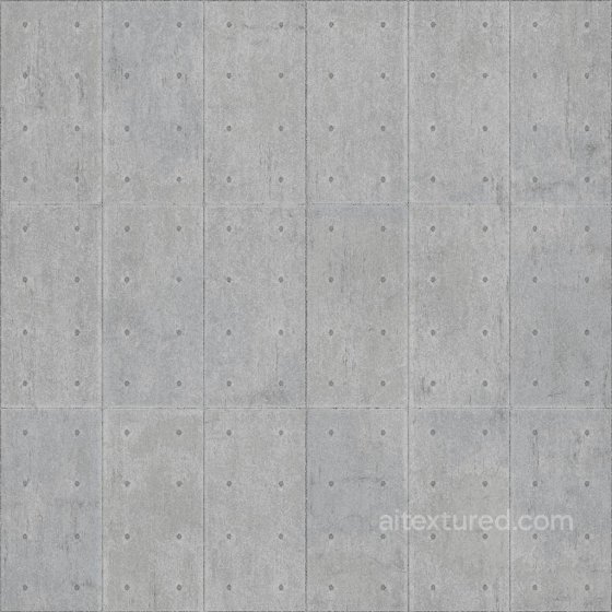 Tadao Ando Vertical Concrete Plate Texture | Free PBR Concrete texture preview