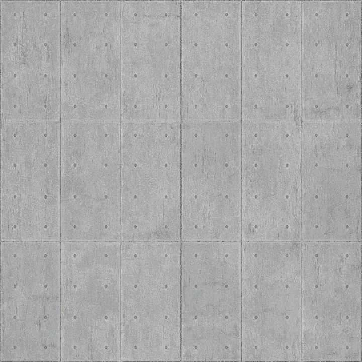 Tadao Ando Vertical Concrete Plate seamless PBR texture preview