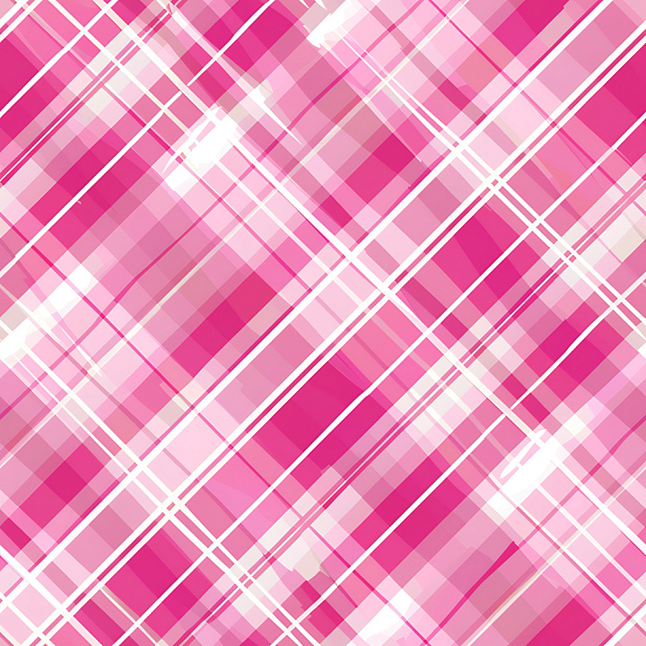Featuring Pink Diagonal Plaid Pattern seamless PBR texture preview