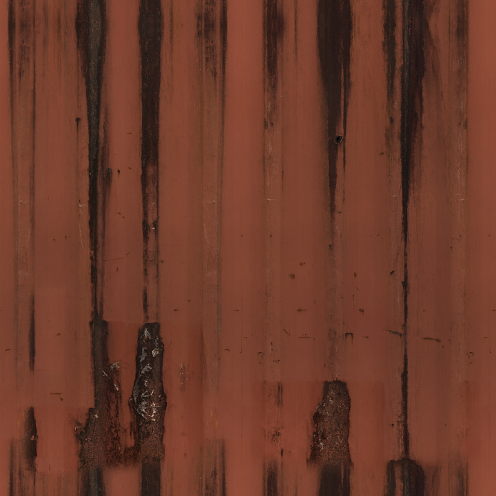 Rusty Painted Metal seamless PBR texture preview