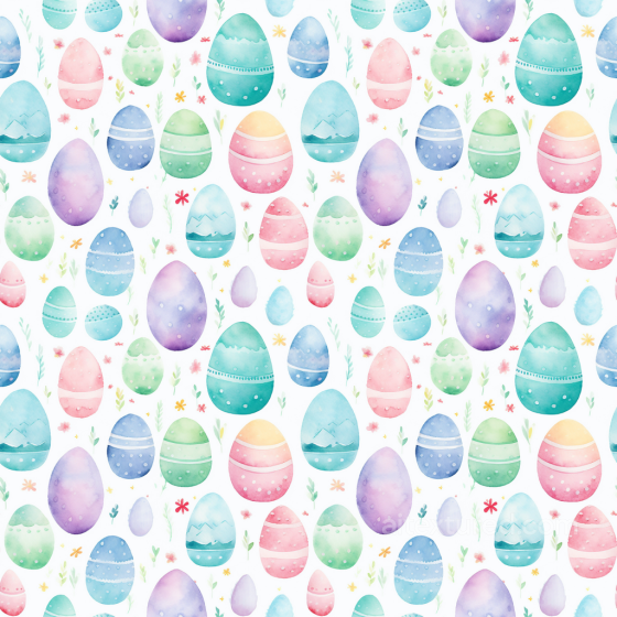 All Easter Digital paper Texture of Pastel Watercolor Easter Eggs Pattern All Easter Digital paper texture preview