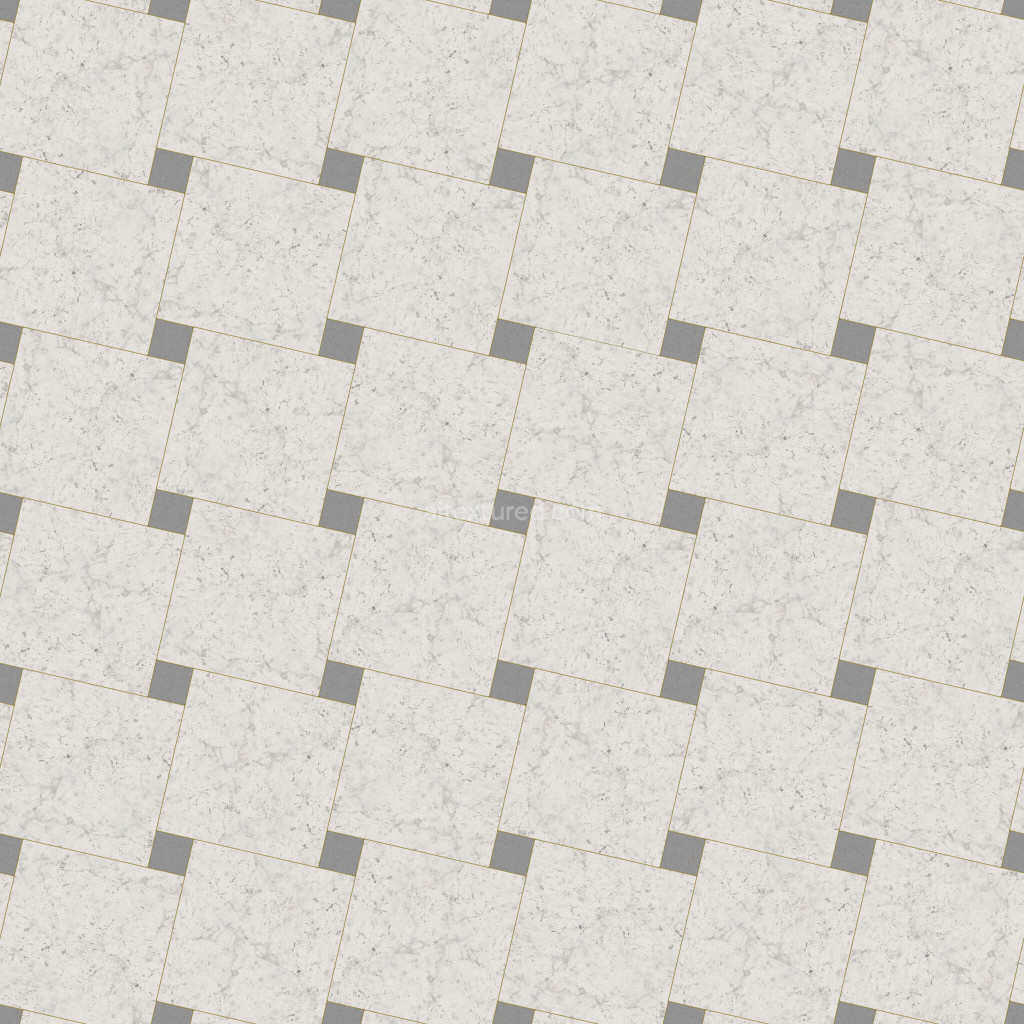 Seamless PBR tile texture with a modern design