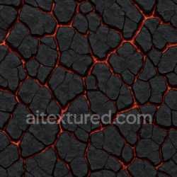seamless Dry Lava Texture texture 8k free download PBR