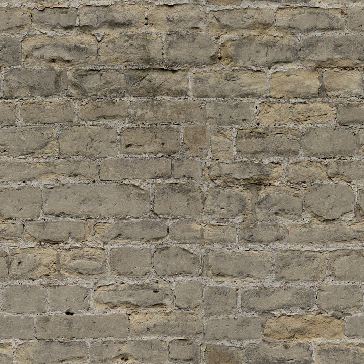 White Sandstone Bricks Brick seamless PBR texture preview