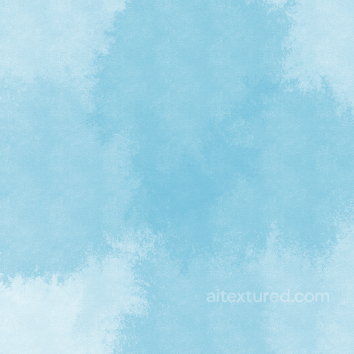 Watercolor Texture in Soft Blue Hues with Smooth Blending seamless Watercolor texture PBR texture