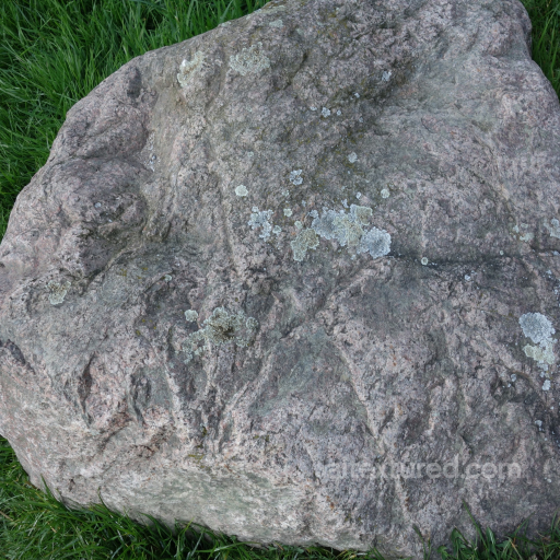 PBR Stone Rock Texture with Moss and Lichen seamless Stone PBR texture