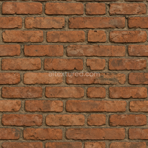 Aged Clay Brick Texture Seamless 1024X1024