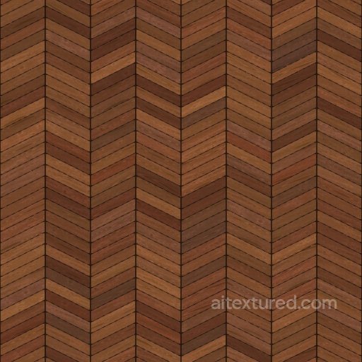 Tile - Chevron Parquet Wood Floor Texture | Free PBR texture preview