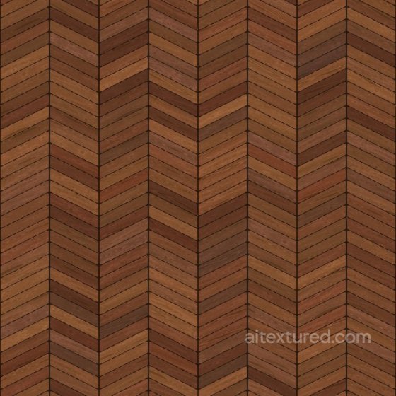 Chevron Parquet Wood Floor Texture | Free PBR Tile texture preview