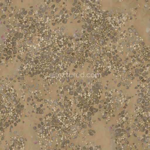Ground Seamless Pbr Texture Stone Gravel Natural Earthy Rough Organic
